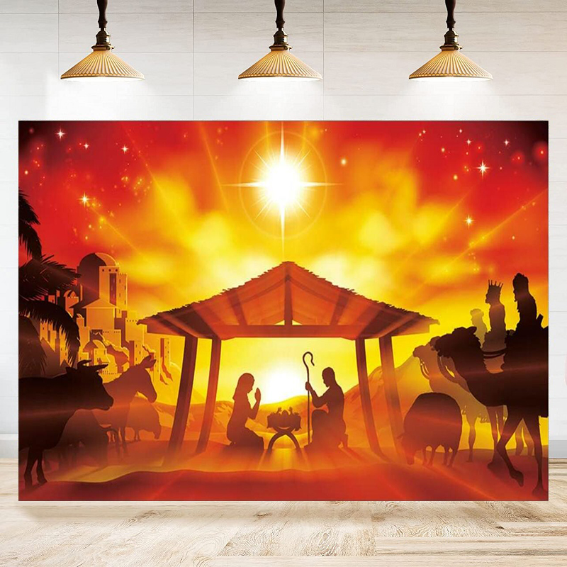 Lighting In Photography Book - Toile de fond photographique Jésus-Christ :