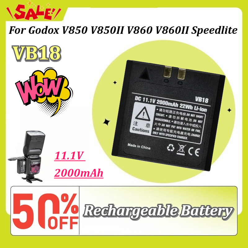 Godox Speedlite Flash - Pour Godox V850 V850II V860 V860II