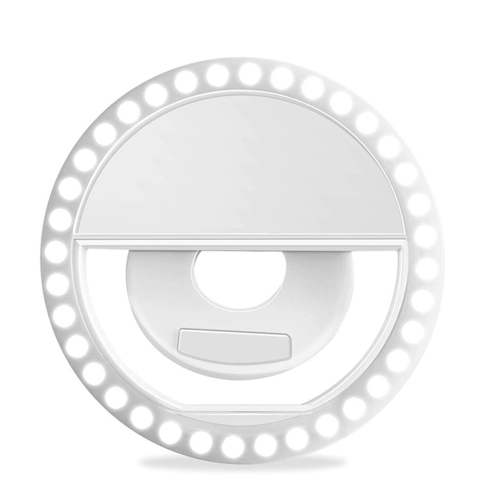 Photography Lighting Spotlight - Anneau lumineux LED USB rechargeable pour