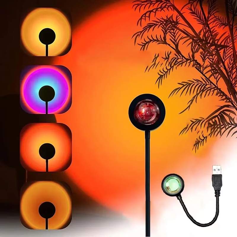 Photography Lighting Wall - USB charge LED coucher de soleil