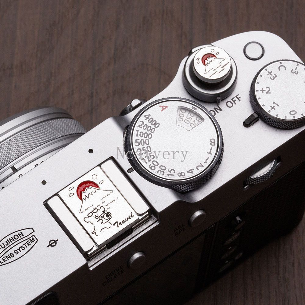 Fujifilm Camera X100Vi - Cache-griffe porte-accessoire pour appareils photo Fujifilm