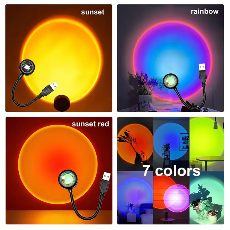 Photography Lighting Wall - Lampe Coucher de Soleil LED 1-4