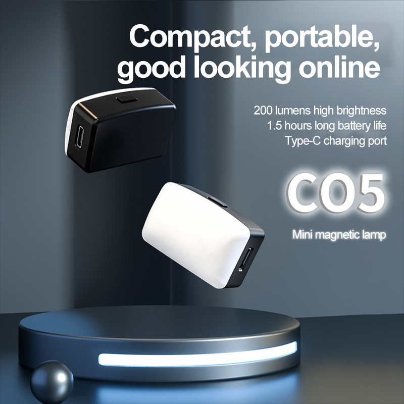 Photography Lighting Spotlight - Mini lumière de remplissage magnétique pour
