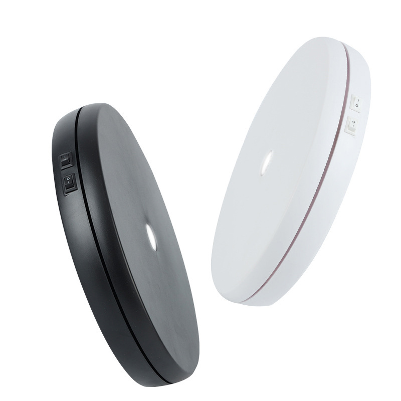 Photography Lighting For Jewelry - Support rotatif électrique de 25CM avec