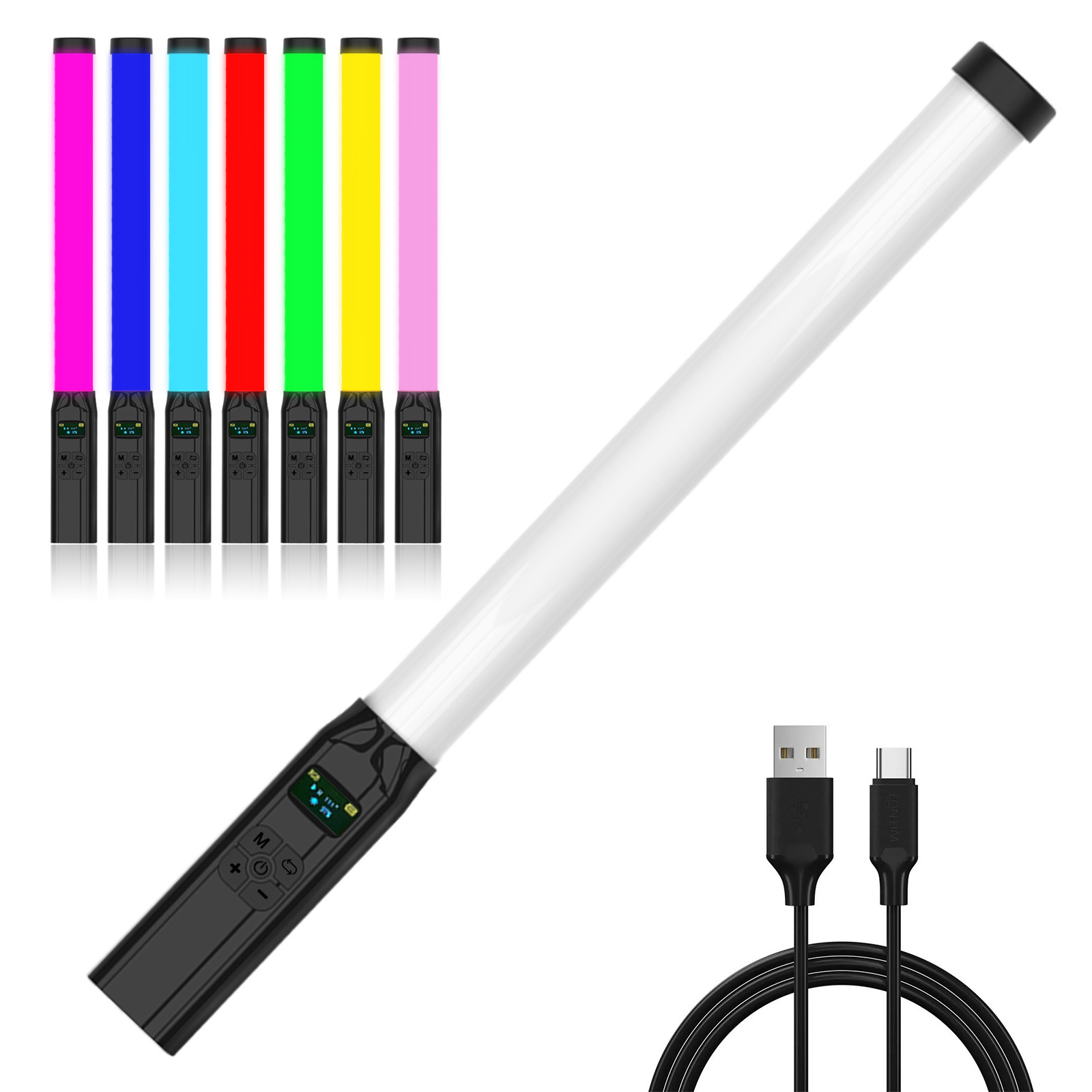 Photography Lighting Type - Baguette lumineuse RVB légère pour déterminer