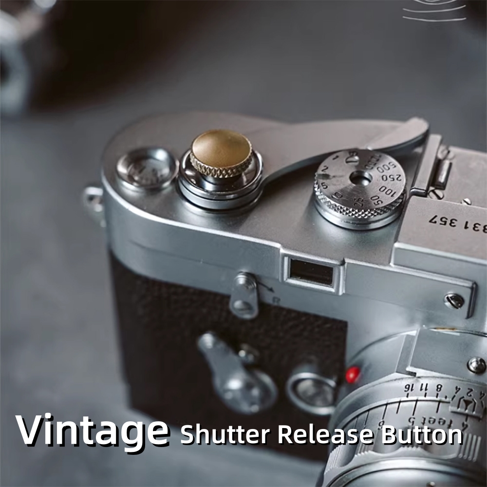 Fujifilm Camera X100Vi - Bouton d'obturateur d'appareil photo en métal