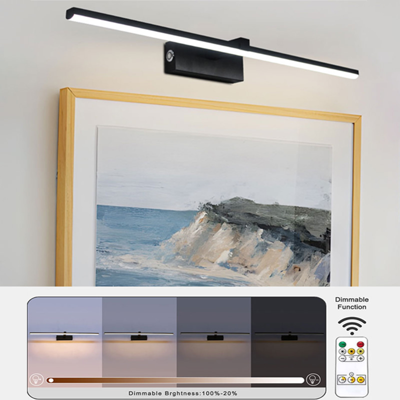 Photography Lighting Wall - Appliques murales LED dimmables pour tableaux,