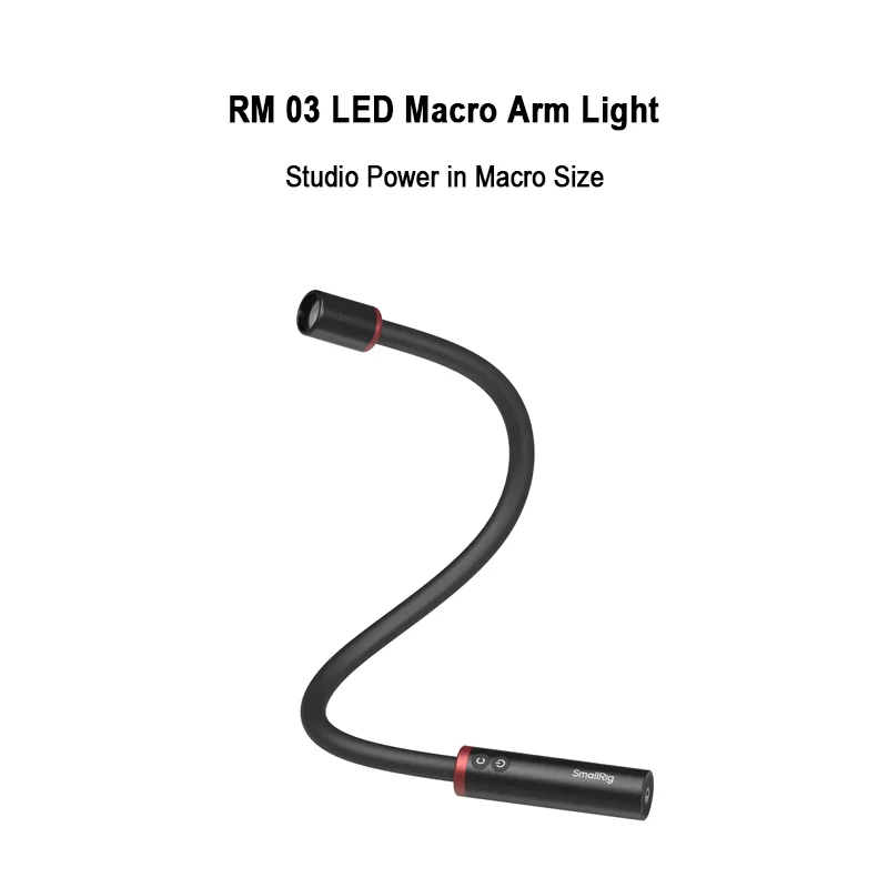 Photography Lighting For Jewelry - Lampe LED Macro SmallRig RM-03 3W