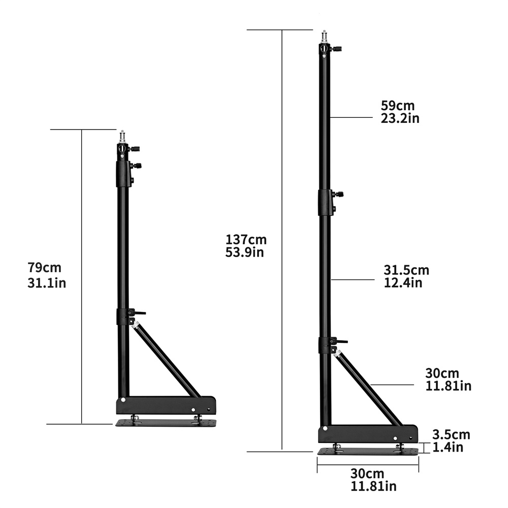 100/135/ 170 cm montage mural  - Photography Lighting Wall avis et prix