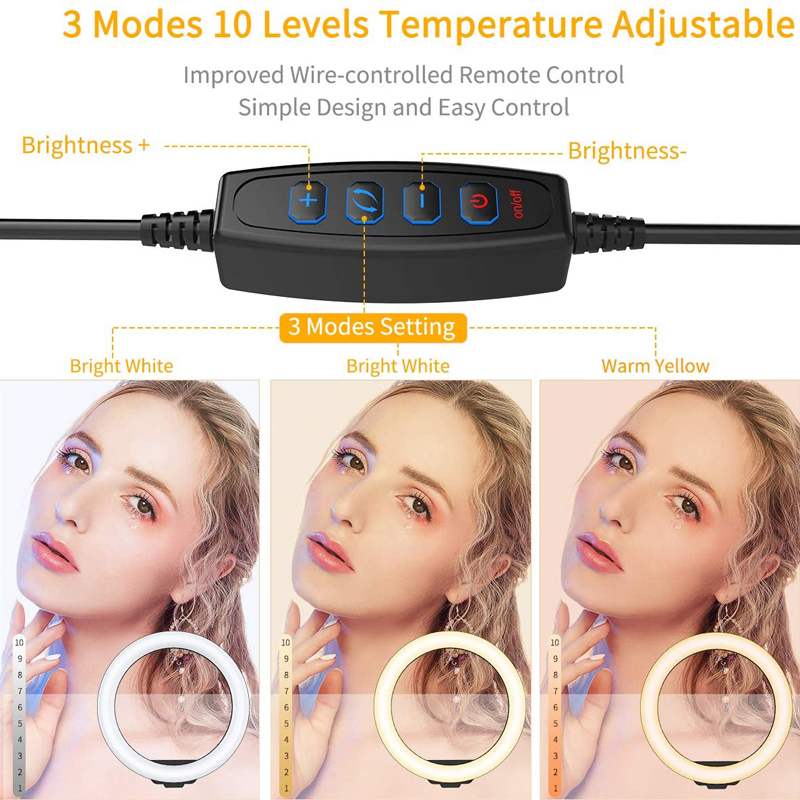 Anneau lumineux LED pour selfi - Photography Lighting With Umbrella avis et prix