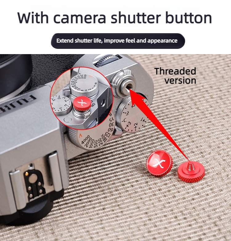 Bouton de protection en métal  - Fujifilm Camera X100Vi avis et prix