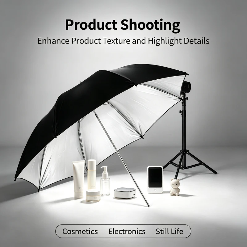 Parapluie Réflecteur Noir Dura - Photography Lighting With Umbrella avis et prix