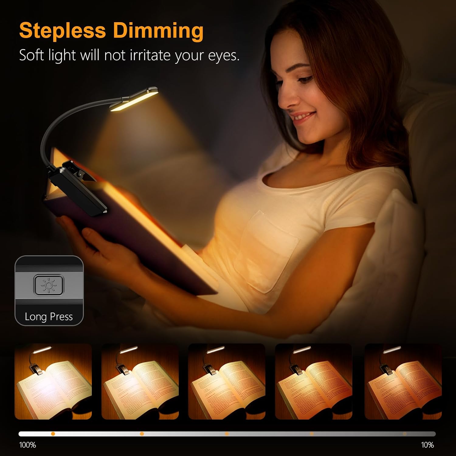 LED livre lumière lampe de lec - Photography Lighting Book avis et prix