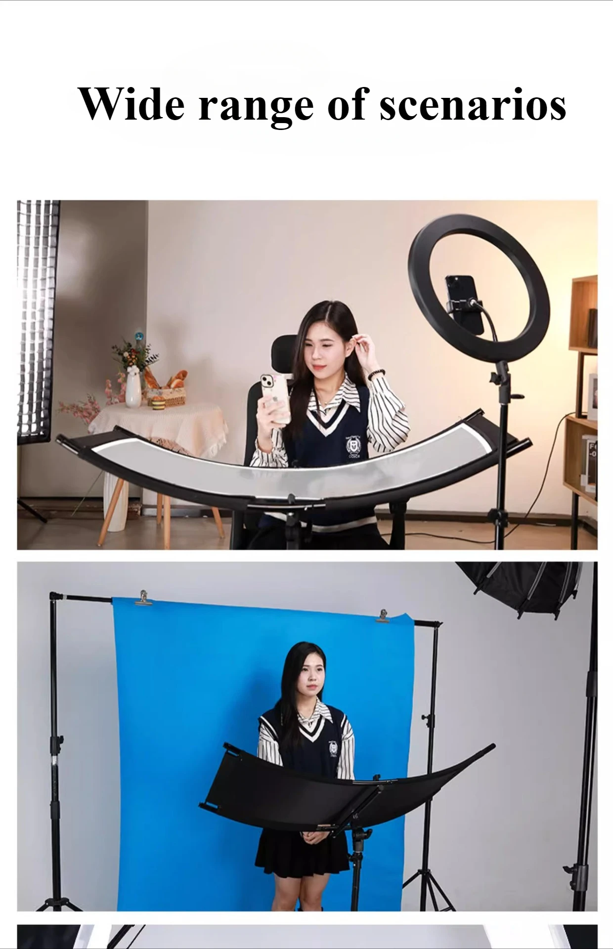 Réflecteur de Type U en tissu  - Photography Lighting Type avis et prix