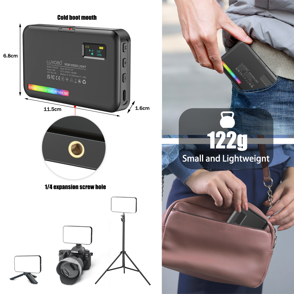 LUXCEO V10 PRO lumière vidéo p - Photography Lighting With Umbrella avis et prix