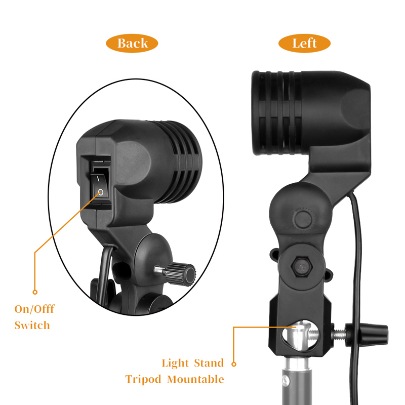 Support d'ampoule avec câble d - Photography Lighting With Umbrella avis et prix