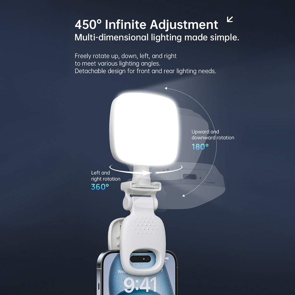 Portable LED Selfie lumière ca - Photography Lighting Spotlight avis et prix