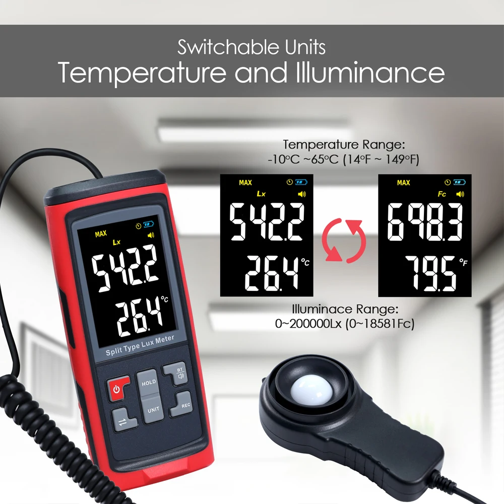 Illuminomètre numérique à lumi - Photography Lighting Type avis et prix