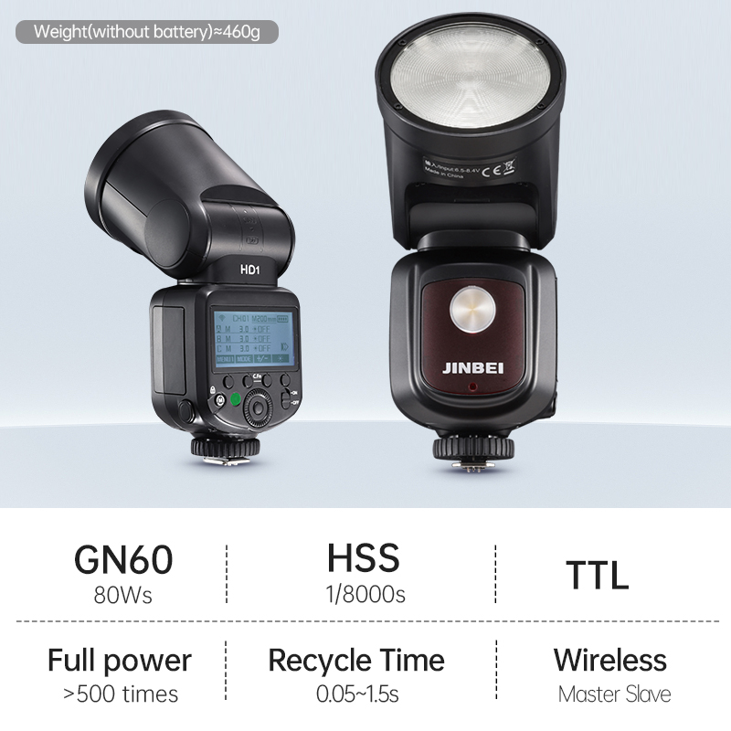 Kit Flash Photo JINBEI HD-1 po - Good Lighting In Photography avis et prix