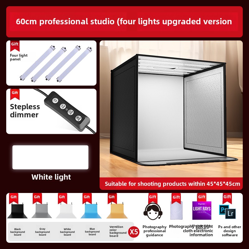 Boîte de photographie mobile p - Photography Lighting For Jewelry avis et prix