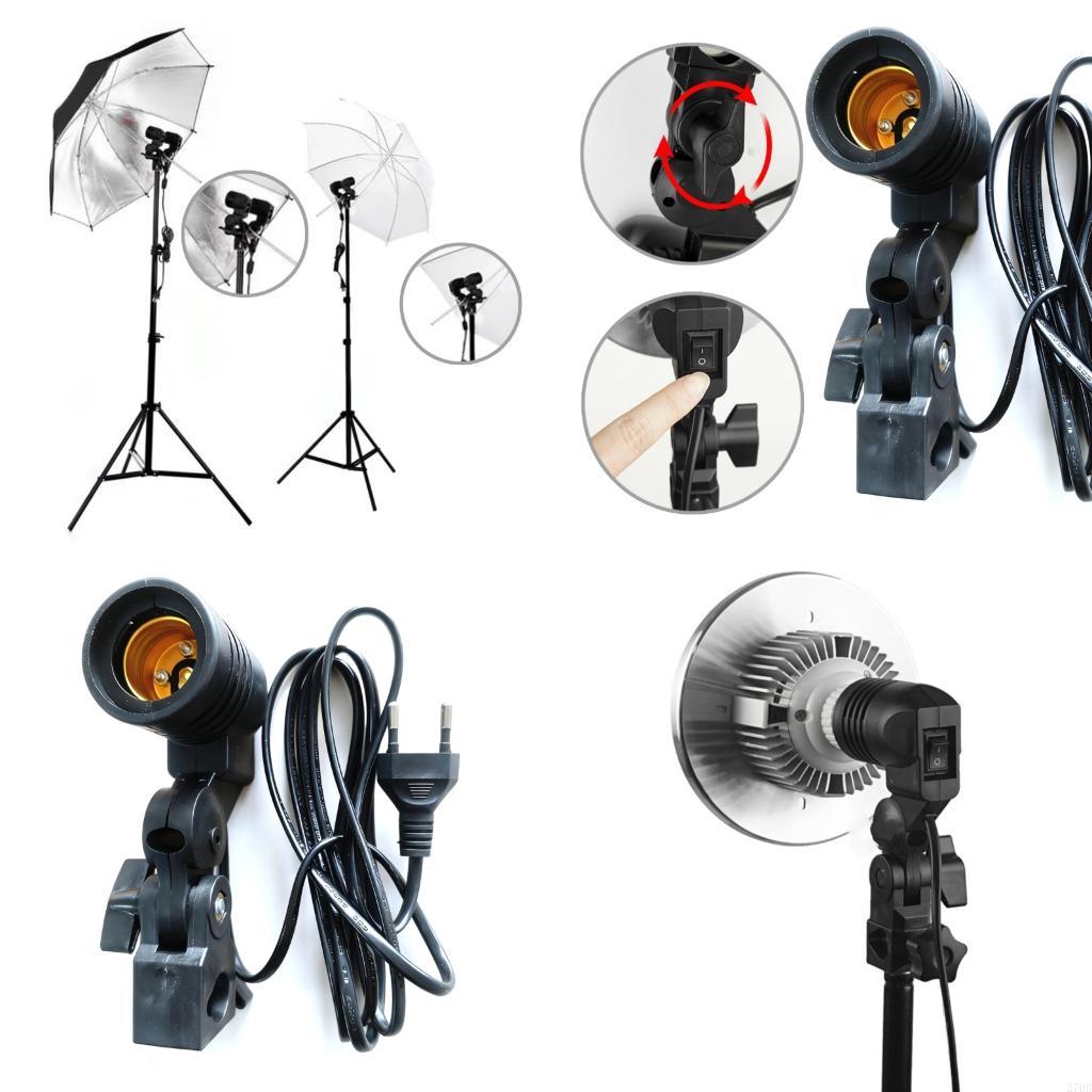 Support lumière E27, Support r - Photography Lighting With Umbrella avis et prix