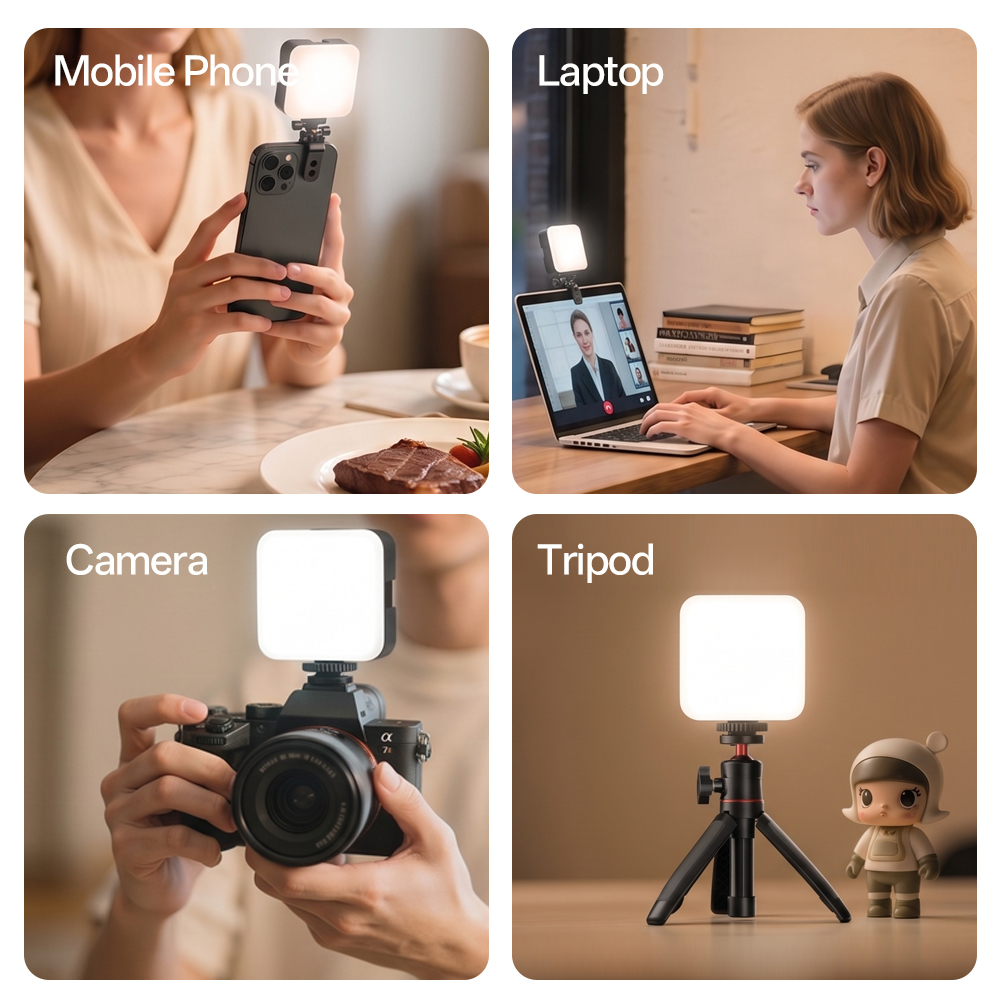 Mini lampe LED portable à clip - Photography Lighting Spotlight avis et prix