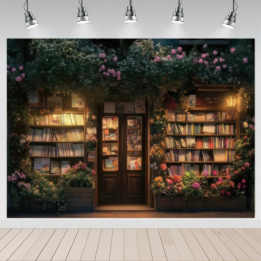 Décor floral pour librairie no - Lighting In Photography Book avis et prix