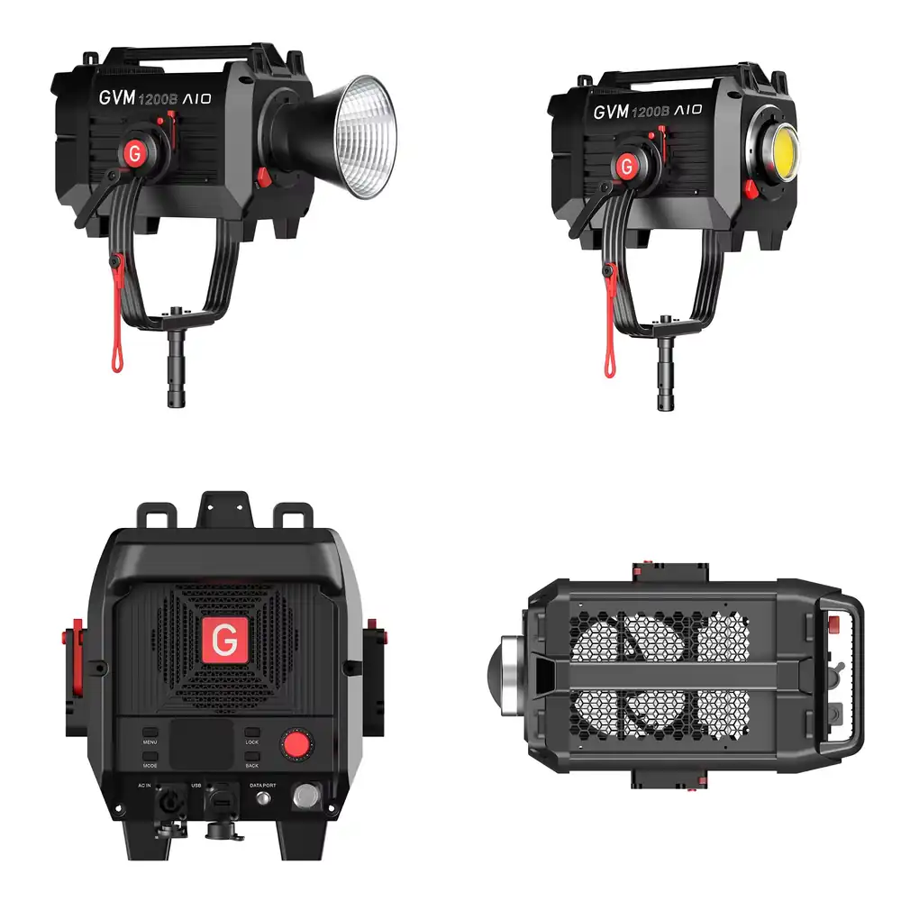 Projecteur vidéo LED COB bicol - Photography Lighting Spotlight avis et prix