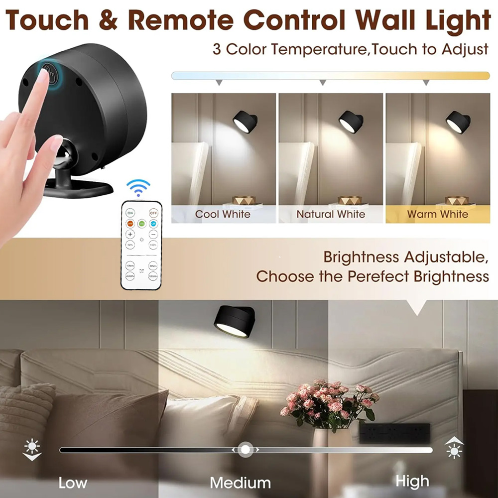 Applique murale LED magnétique - Photography Lighting Wall avis et prix