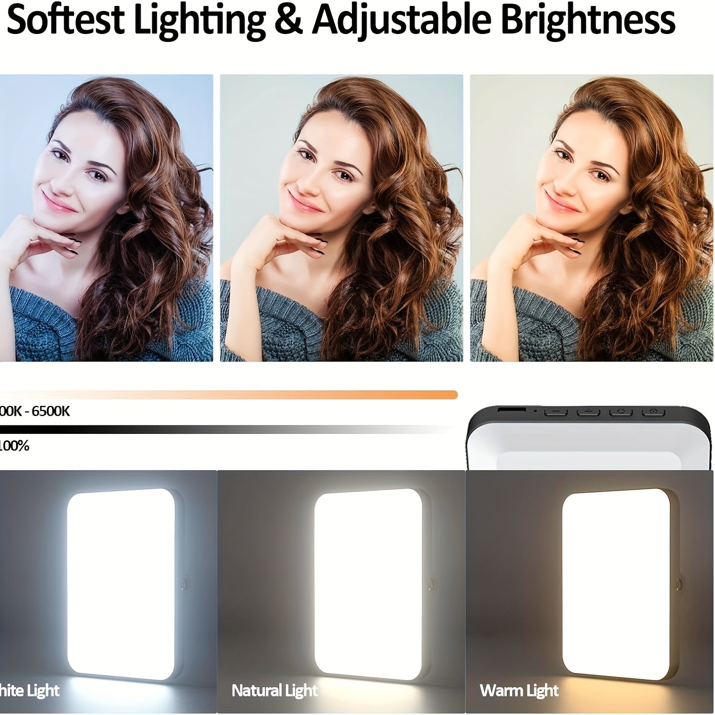 Lumière LED magnétique Recharg - Photography Lighting Spotlight avis et prix
