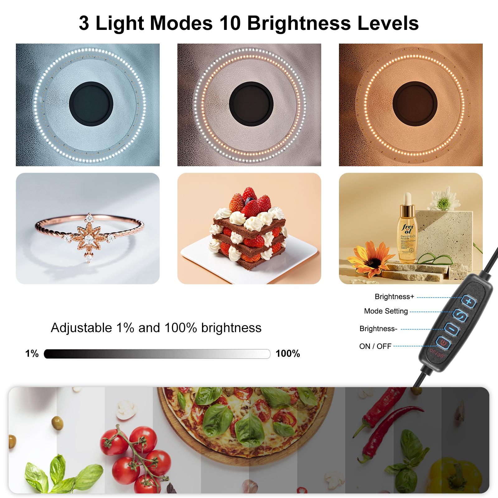 PULUZ 50cm Anneau Lumineux Pli - Photography Lighting Type avis et prix