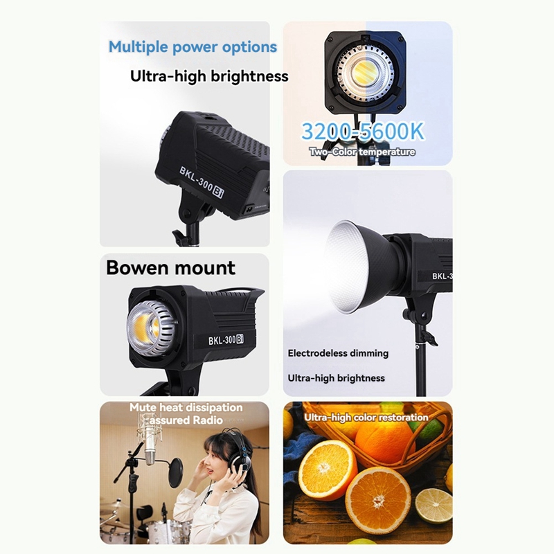 Lumière vidéo Bi LED 300W, écl - Photography Lighting Spotlight avis et prix