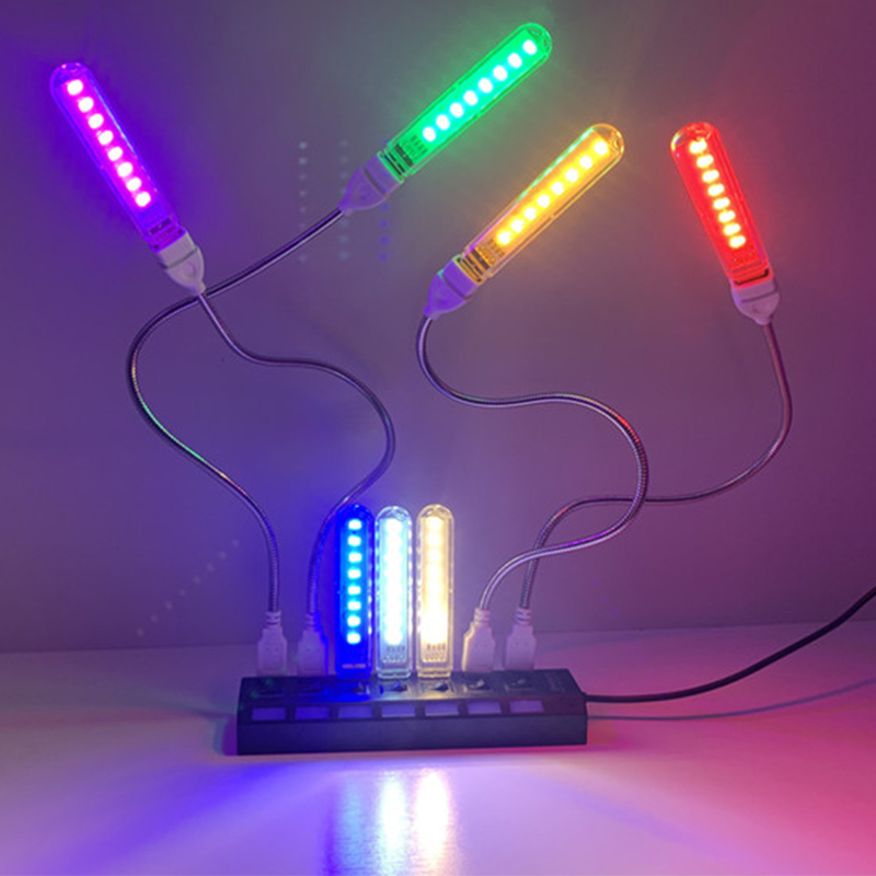 DC5V 8LED s USB veilleuse avec - Photography Lighting Book avis et prix