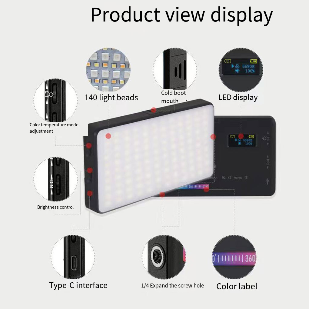 Modes de lumière de remplissag - Photography Lighting Spotlight avis et prix
