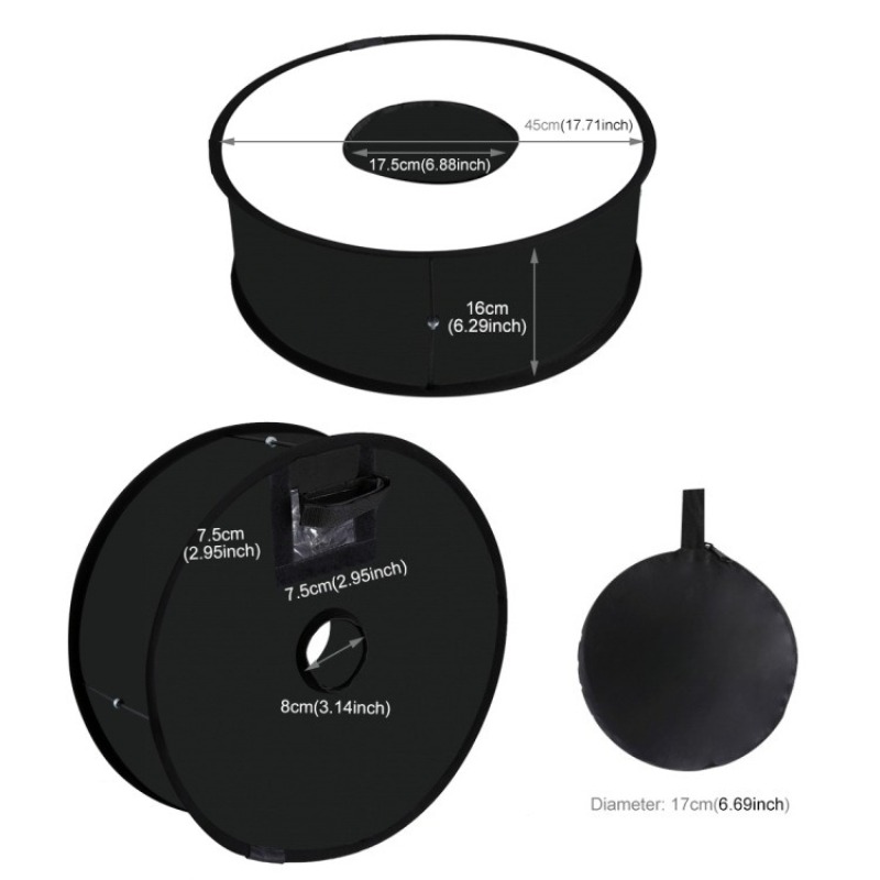 Boîte à lumière pliable de 45  - Photography Lighting Type avis et prix