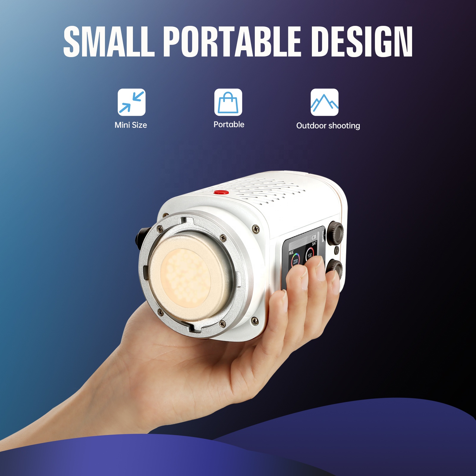 Kit d'éclairage vidéo LED port - Good Lighting In Photography avis et prix