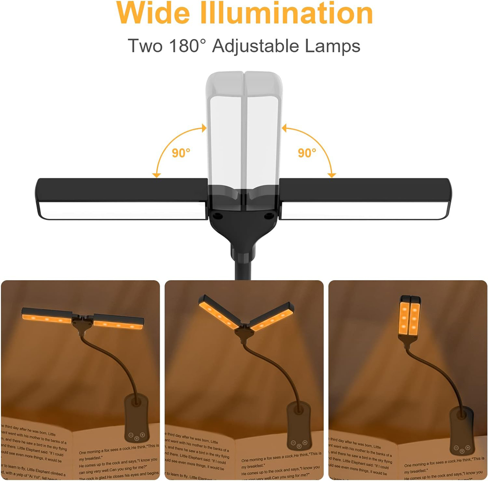 14 LED Clip sur livre lumière  - Photography Lighting Book avis et prix
