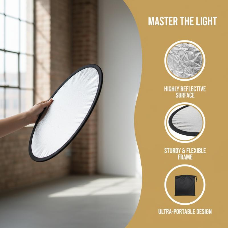 Réflecteur photo rond 5 en 1 p - Photography Lighting Outdoor avis et prix