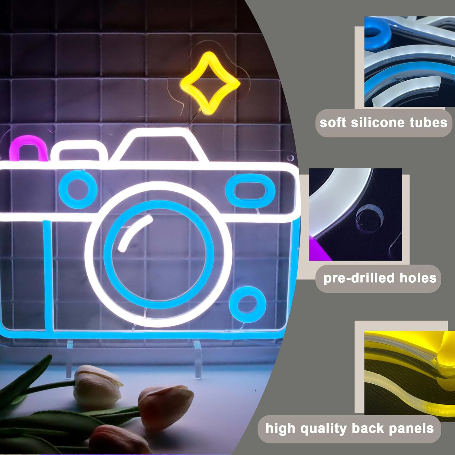 Enseignes au néon pour la déco - Photography Lighting Wall avis et prix